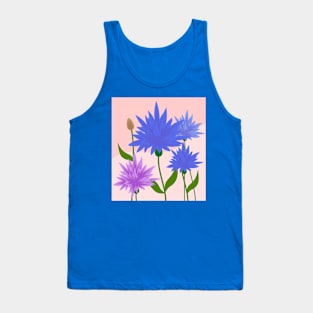 Cornflower blooms Tank Top